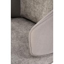 Стул HALMAR K554 серый/светло-серый/черный, поворотный